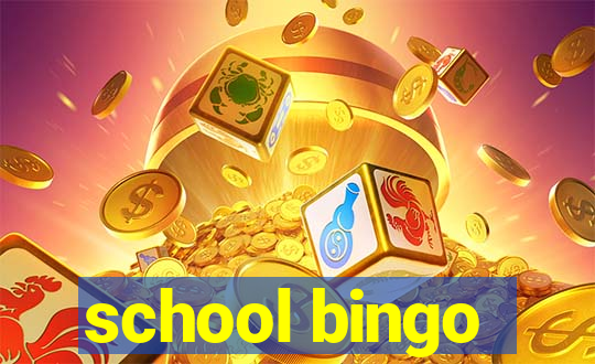 school bingo