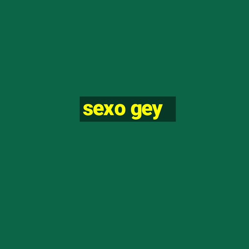 sexo gey