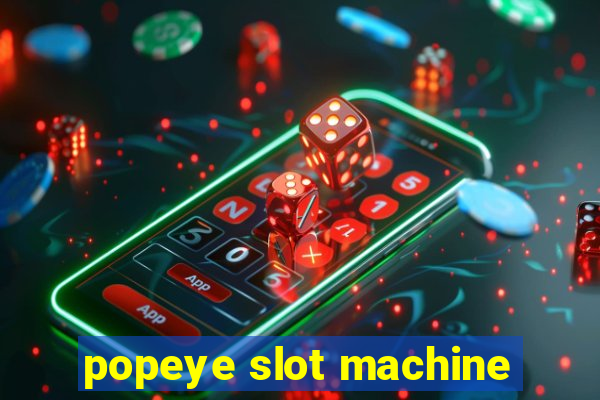 popeye slot machine