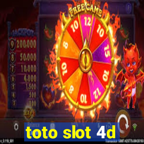 toto slot 4d