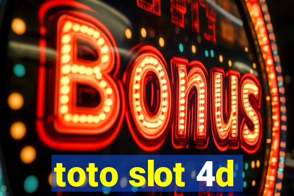 toto slot 4d