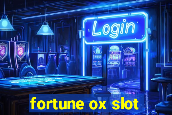 fortune ox slot