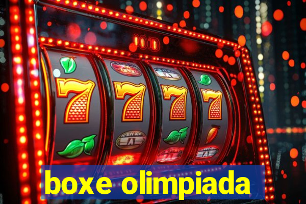 boxe olimpiada