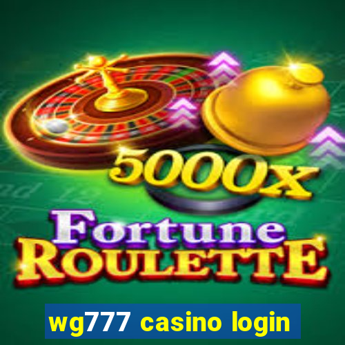 wg777 casino login