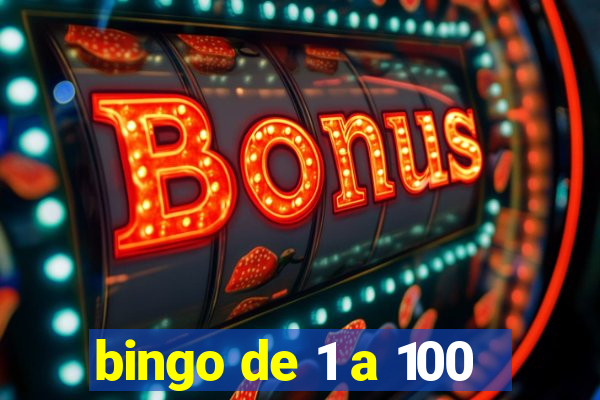 bingo de 1 a 100