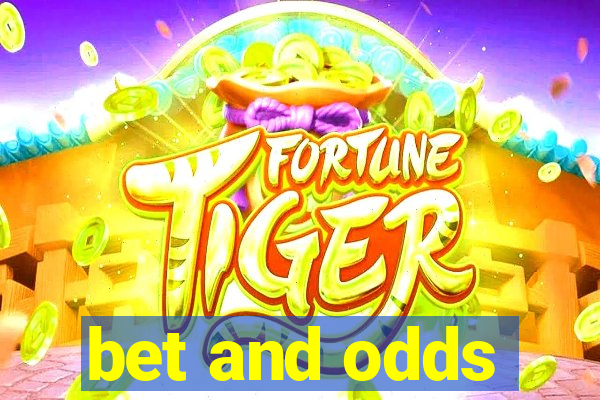 bet and odds