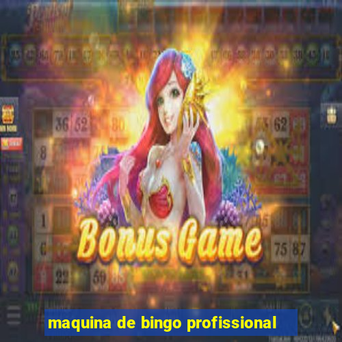 maquina de bingo profissional