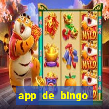 app de bingo valendo dinheiro