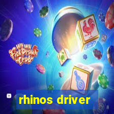 rhinos driver