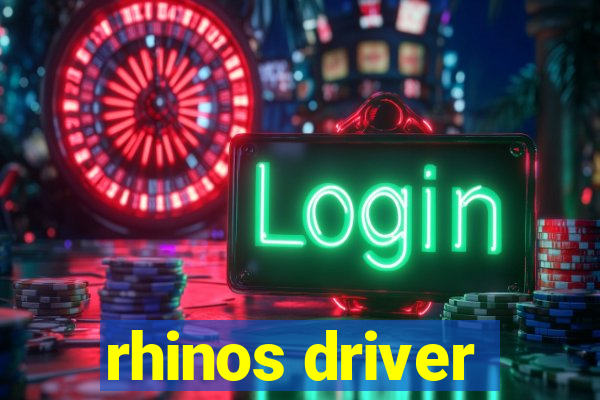 rhinos driver