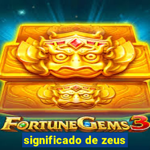 significado de zeus