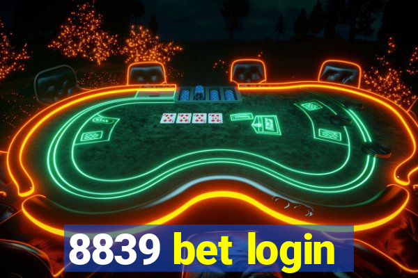 8839 bet login