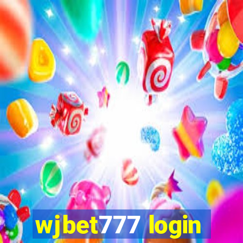 wjbet777 login