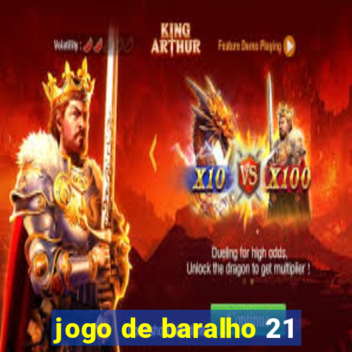 jogo de baralho 21