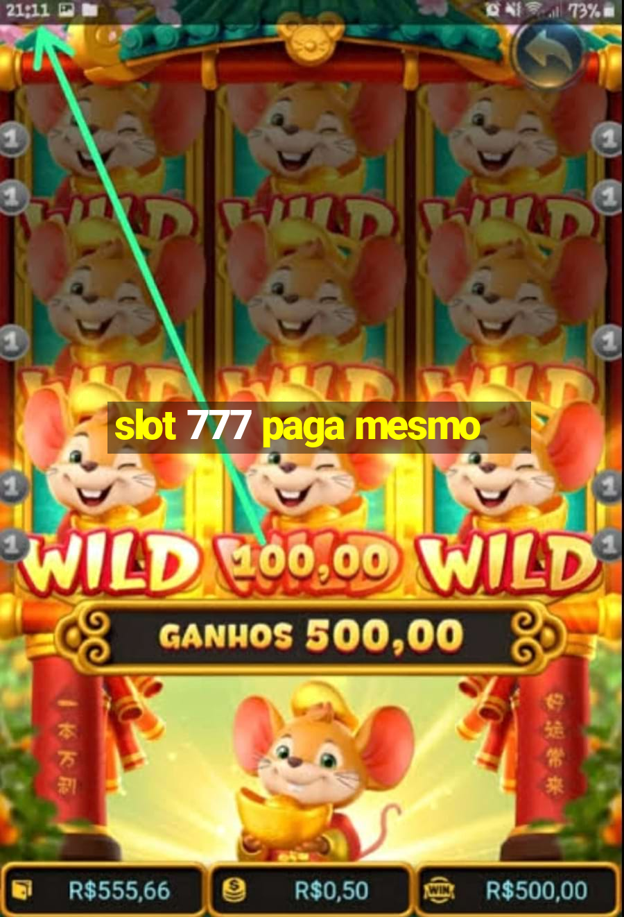 slot 777 paga mesmo