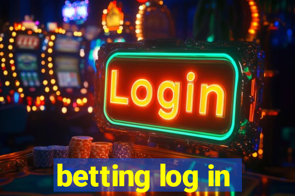 betting log in