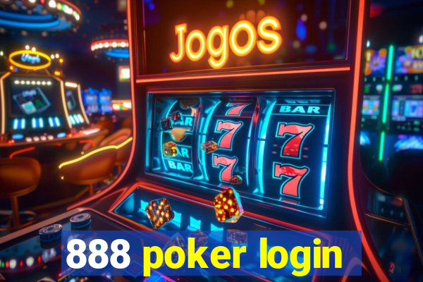 888 poker login