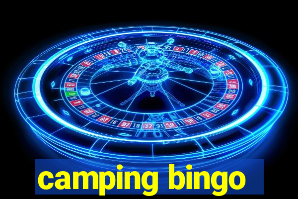 camping bingo