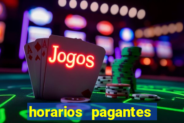 horarios pagantes fortune tiger madrugada