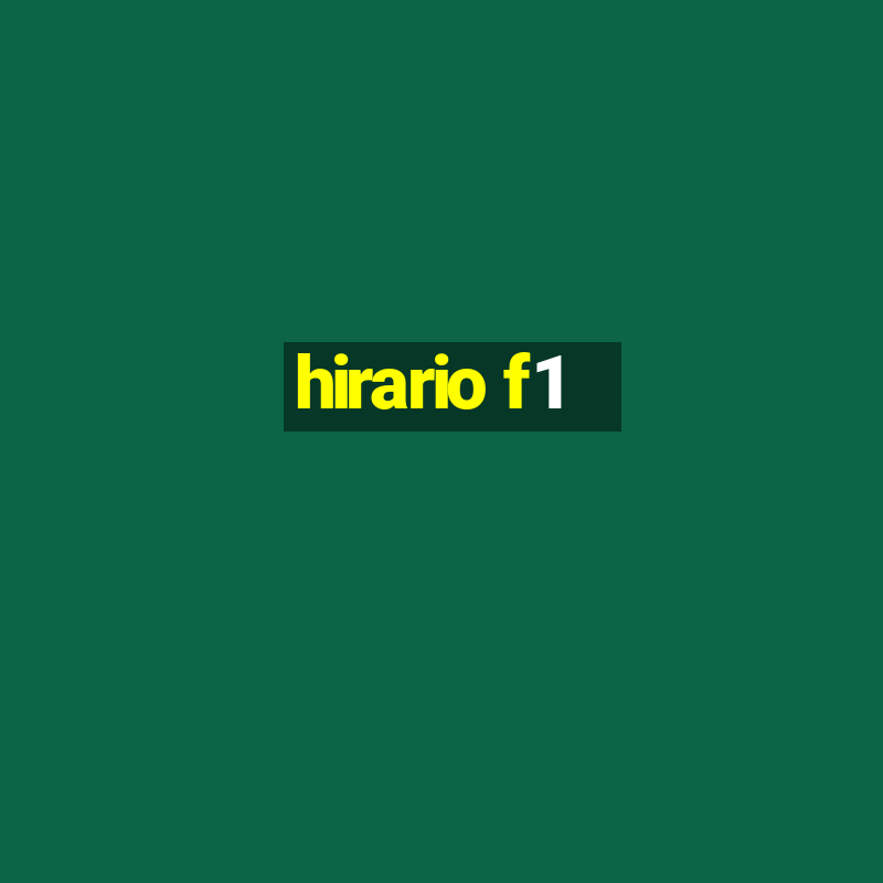 hirario f1