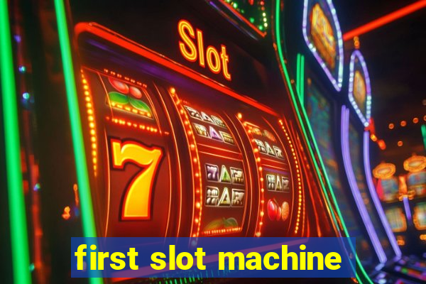 first slot machine