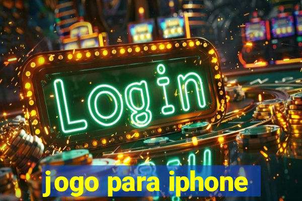 jogo para iphone