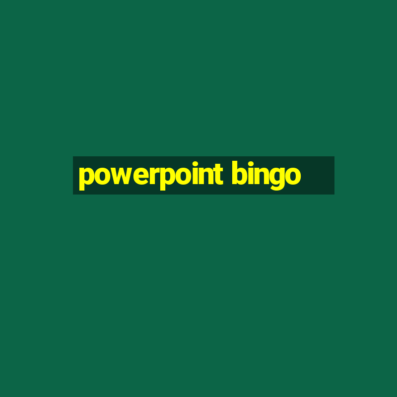 powerpoint bingo