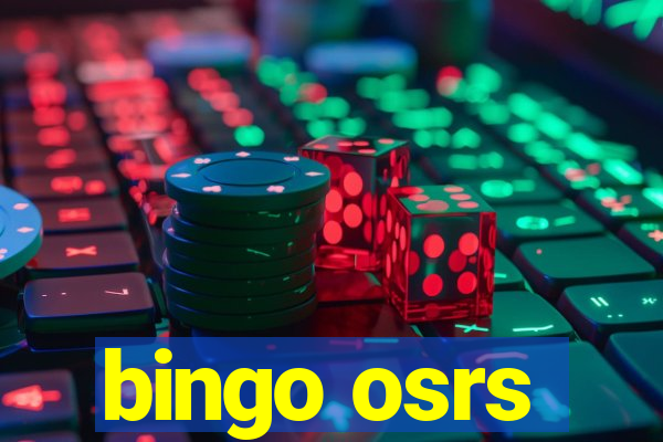 bingo osrs