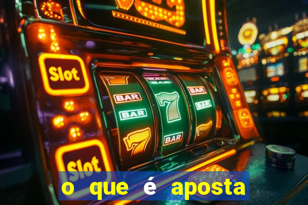 o que é aposta para no slot