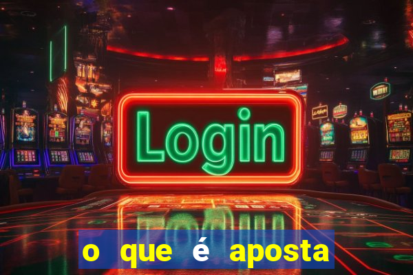 o que é aposta para no slot