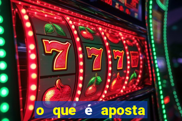 o que é aposta para no slot