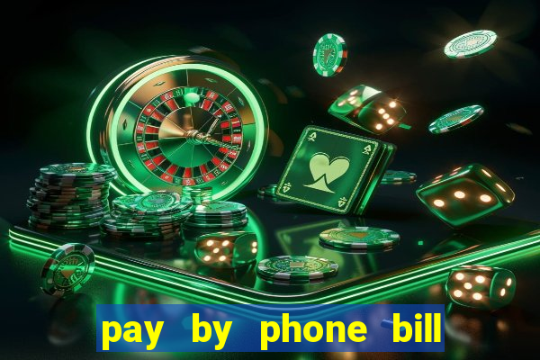 pay by phone bill bingo uk