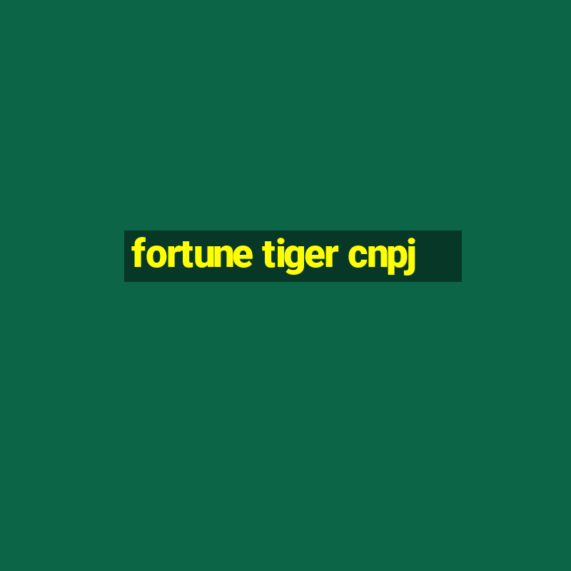 fortune tiger cnpj