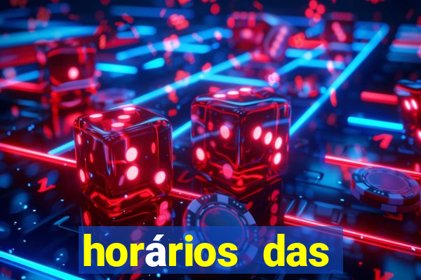 horários das plataformas de jogos