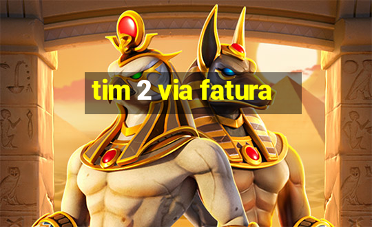 tim 2 via fatura