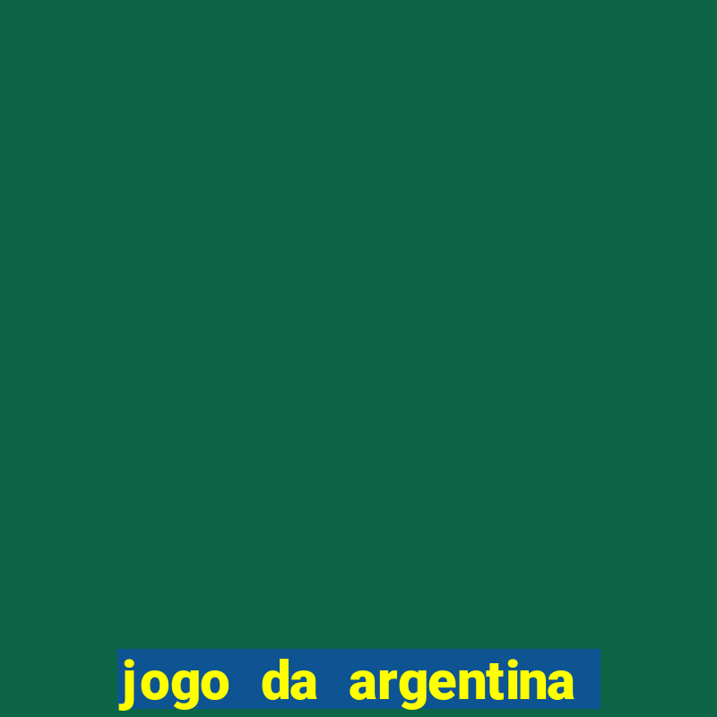 jogo da argentina contra col?mbia