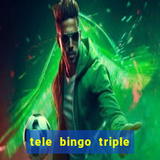 tele bingo triple resultado de hoy