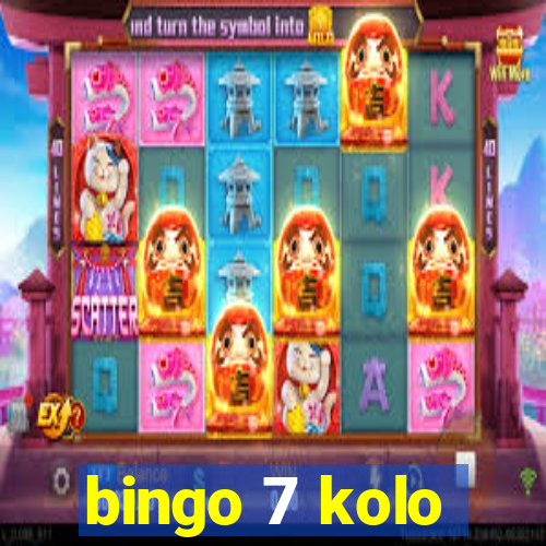 bingo 7 kolo