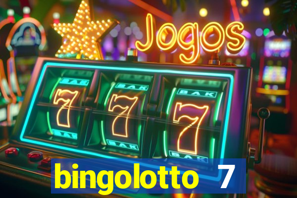 bingolotto 7 januari 2023