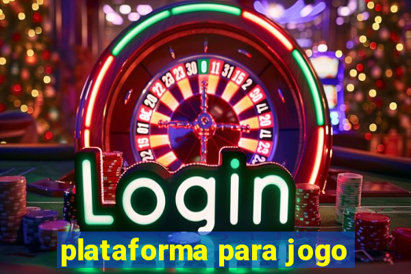 plataforma para jogo