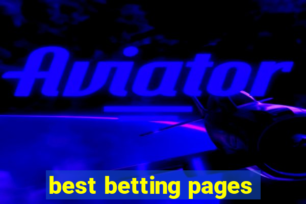 best betting pages