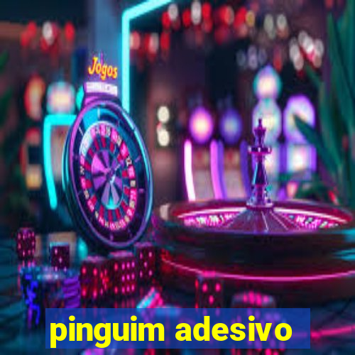 pinguim adesivo