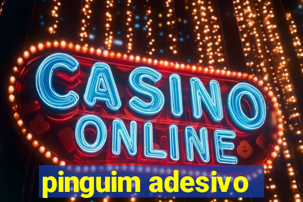 pinguim adesivo