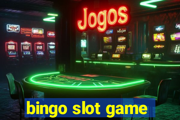 bingo slot game