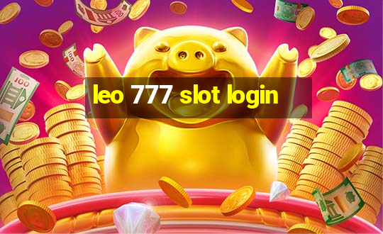 leo 777 slot login