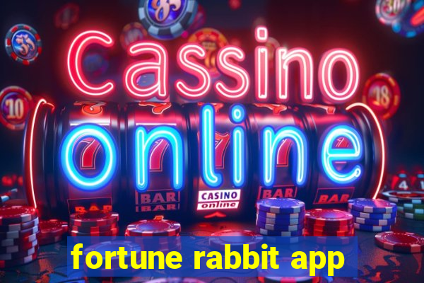 fortune rabbit app