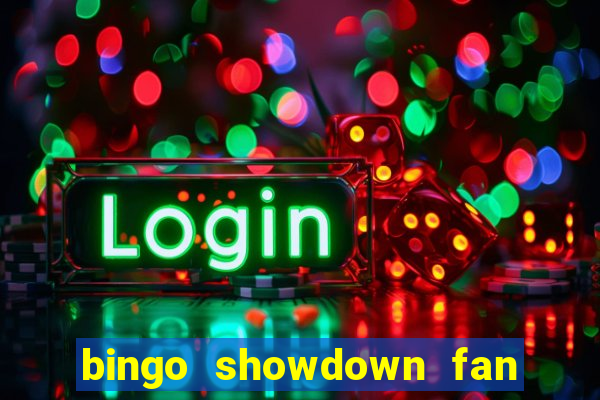 bingo showdown fan page freebies