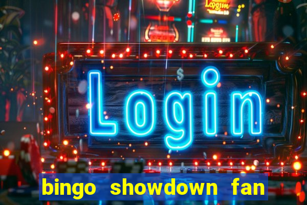 bingo showdown fan page freebies