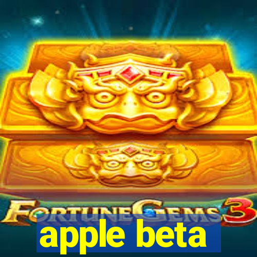 apple beta