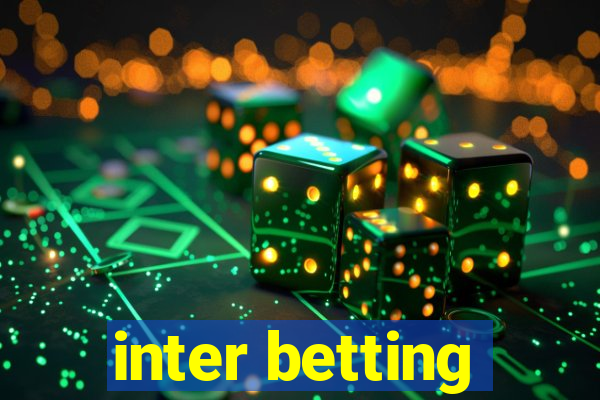 inter betting